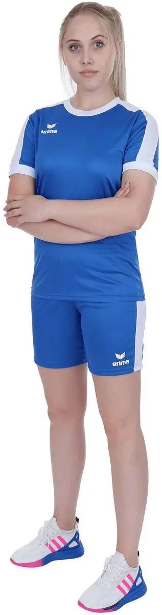 Erima Retro Star Shirt Senior - XL - Blauw/Wit