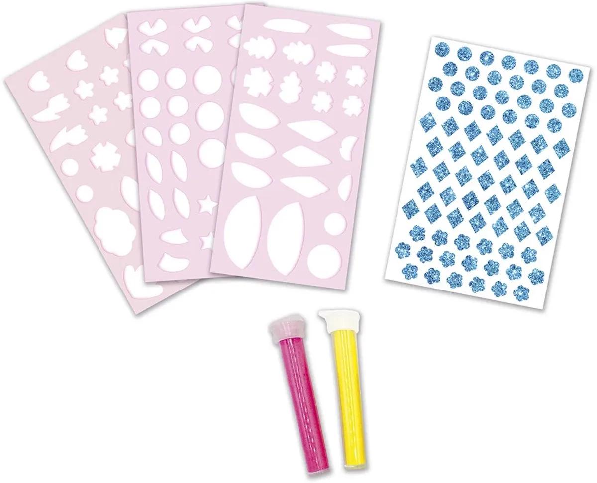 Janod Fluorescerende Zandschuim Stickers Bosvrienden - 3 Stuks - afbeelding 2 van 6