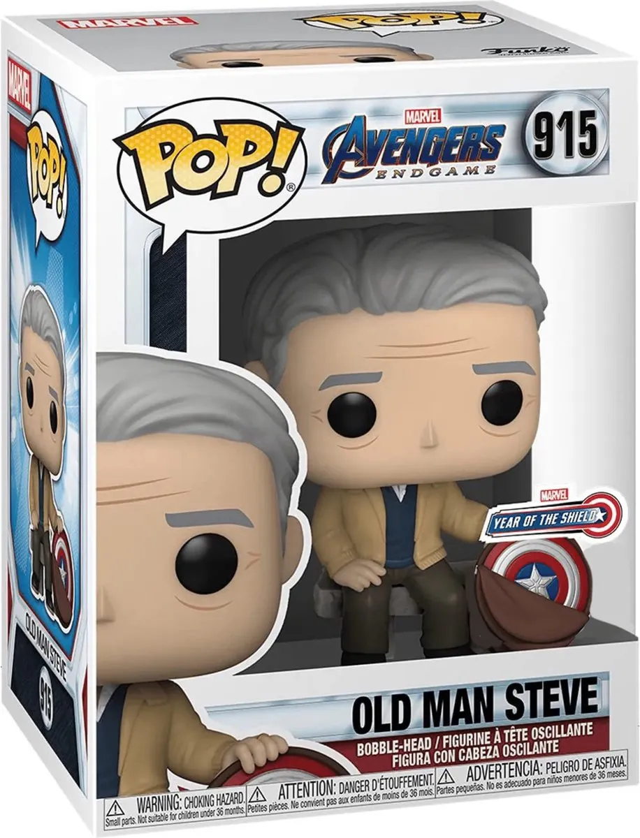 Funko Pop! Marvel Avengers Endgame Old Man Steve #915