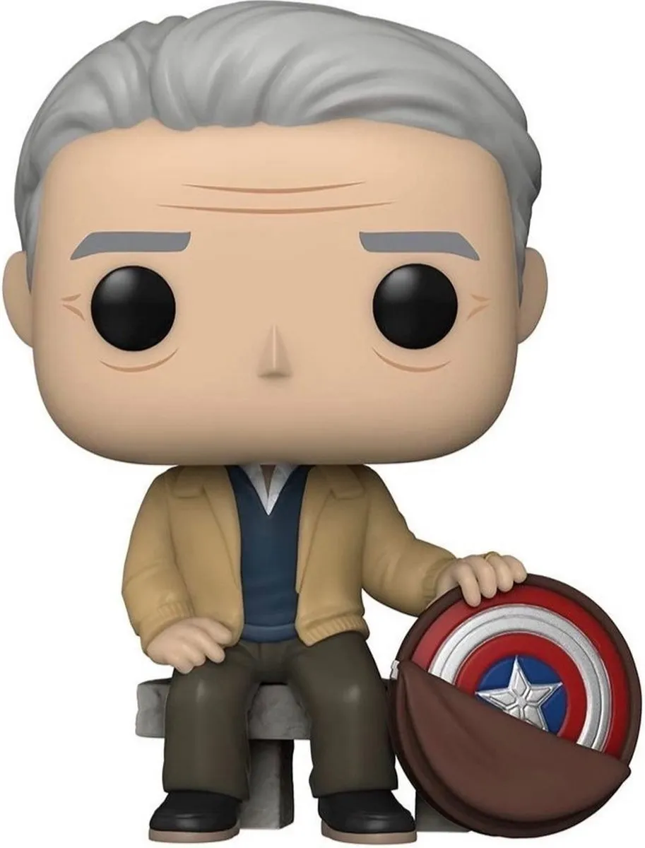 Funko Pop! Marvel Avengers Endgame Old Man Steve #915 - Multi