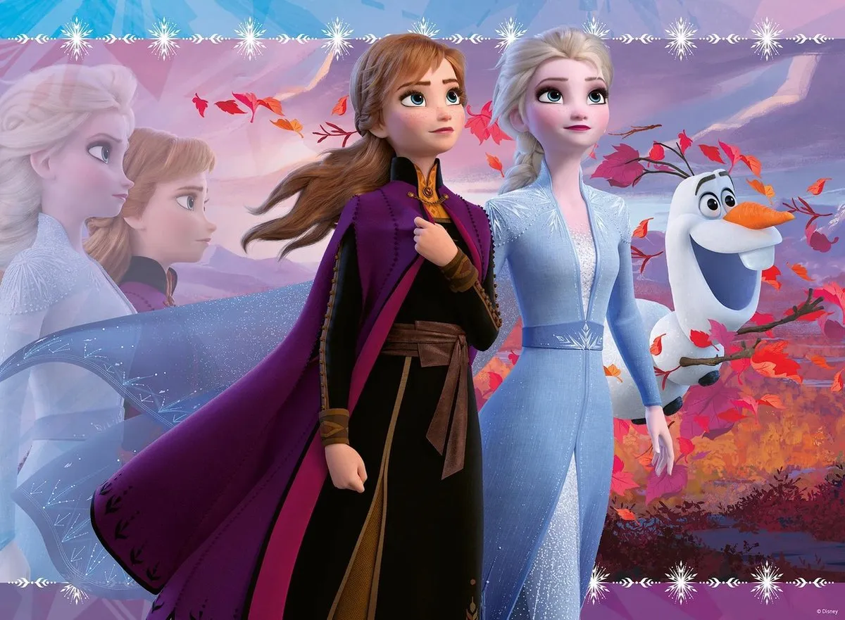 Ravensburger Disney Frozen 2 Legpuzzel 100 XXL Stukjes - Multicolor - afbeelding 2 van 5