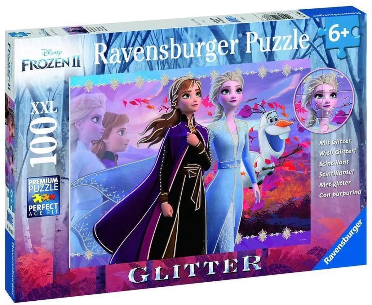 Ravensburger Disney Frozen 2 Legpuzzel 100 XXL Stukjes - Multicolor - afbeelding 3 van 5