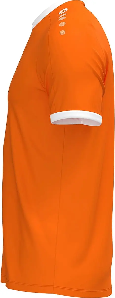 JAKO One Shirt Korte Mouw Heren - Fluoro Oranje S