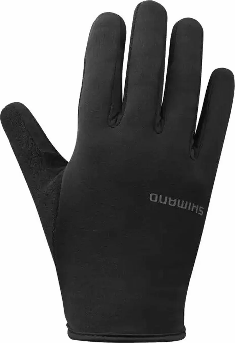 Cycling Gloves Shimano Light Thermal Black