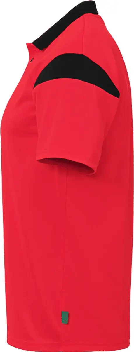 Uhlsport Squad 27 Polo Heren - Rood/Zwart M