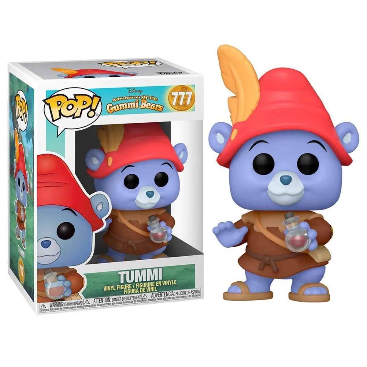Funko Pop! Disney Gummi Bears Tummi 48093 - 9cm - Multicolor - afbeelding 4 van 5