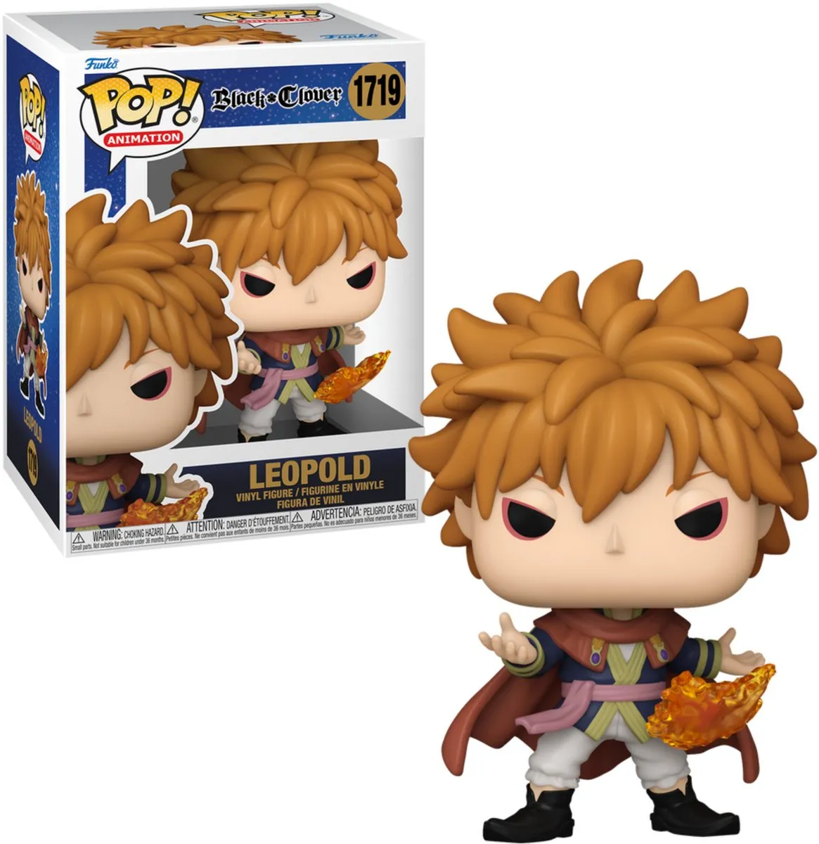 Funko Pop! Black Clover Leopold #1719 - Veelkleurig