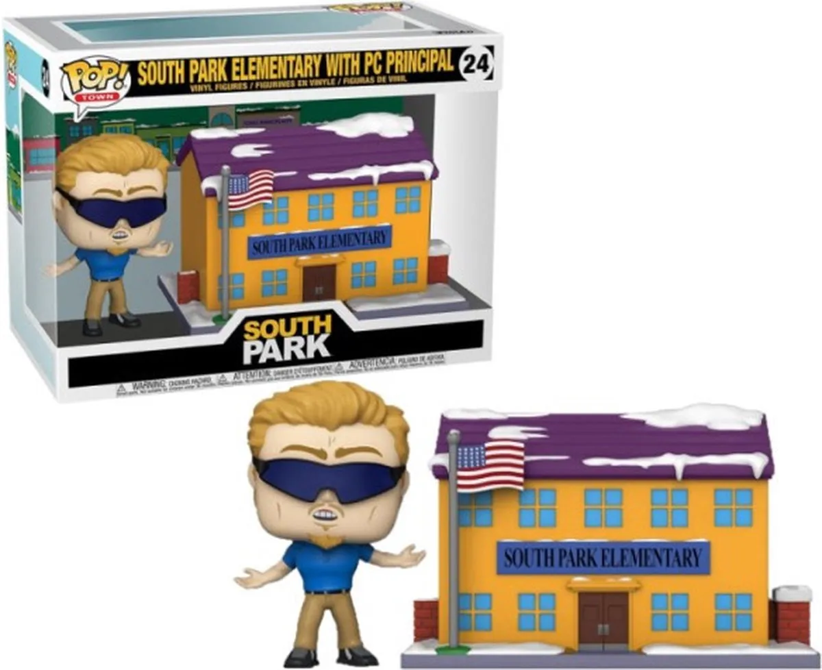 Funko Pop! Town South Park Elementary met PC Principal 58981