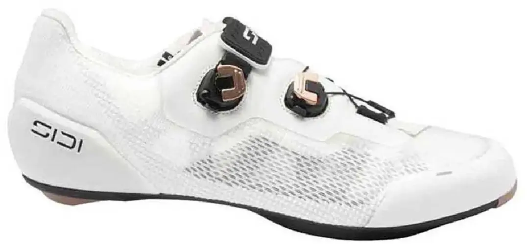 Sidi Genius X Vapo Wielrenschoenen 44 - Wit - Carbon Zool
