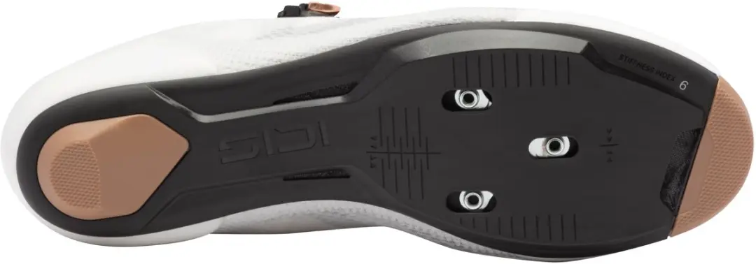 Sidi Genius X Vapo Wielrenschoenen 44 - Wit - Carbon Zool