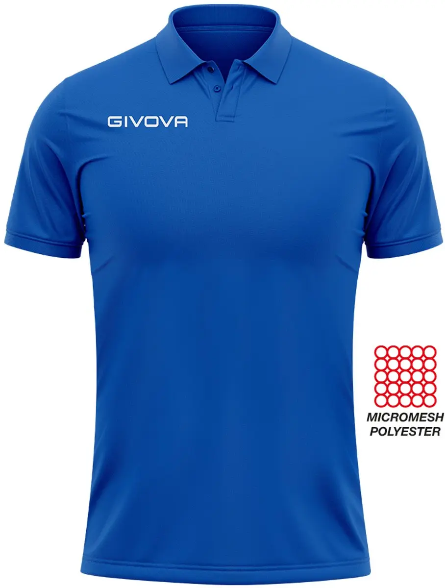 Givova Pocket Poloshirt Wit 2XL