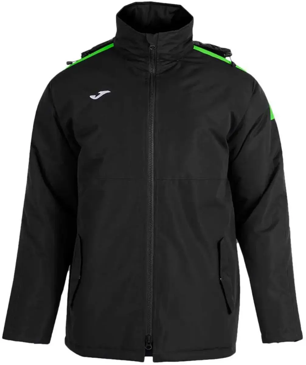 Joma Trivor Coachvest Heren - Zwart/Fluo Groen S