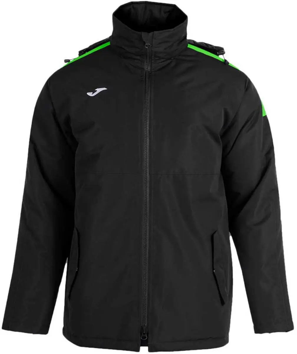 Joma Trivor Coachvest Heren - Zwart/Fluo Groen S