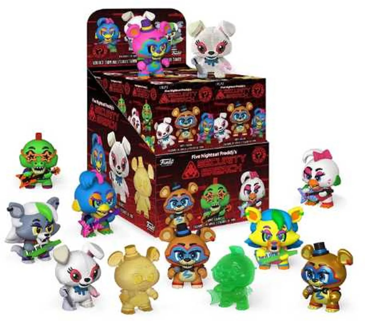 Funko Mystery Minis Five Nights at Freddy's Security Breach - Multi