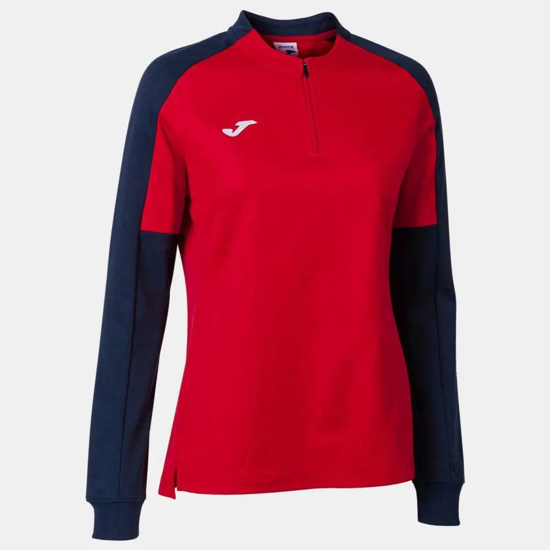 Joma Eco Championship Halfrits Sweatshirt - Rood/Navy