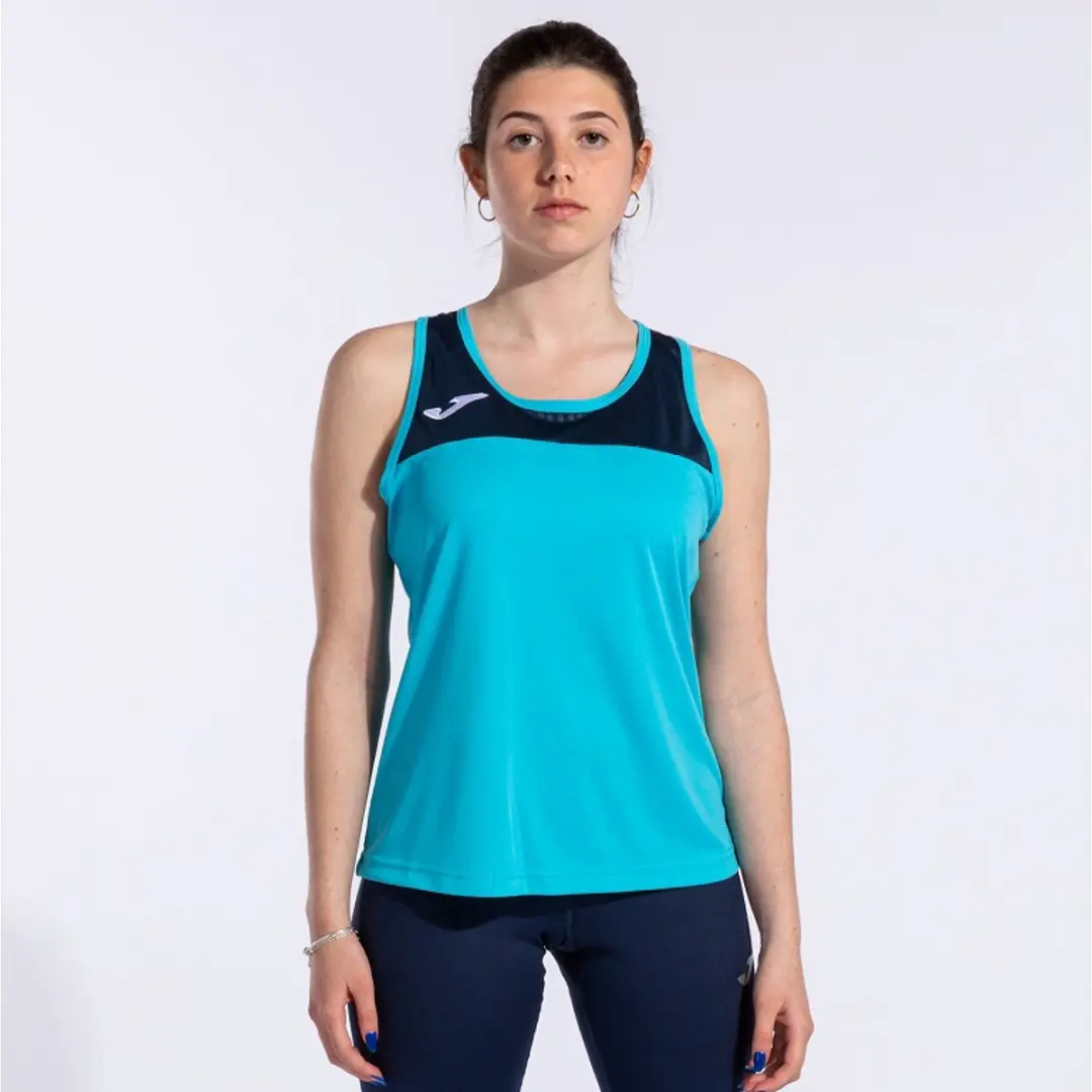 Joma Montreal Tanktop Dames - L - Turkoois - afbeelding 6 van 6