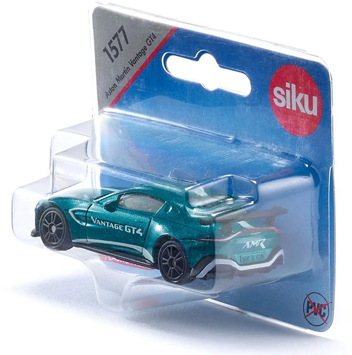 SIKU 1577 Aston Martin Vantage GT4 - Blauw