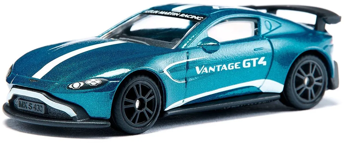 SIKU 1577 Aston Martin Vantage GT4 - Blauw - afbeelding 6 van 6