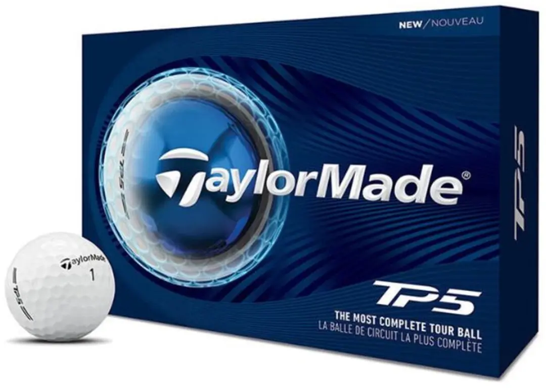 Taylormade TP5 Golfballen Wit 2026