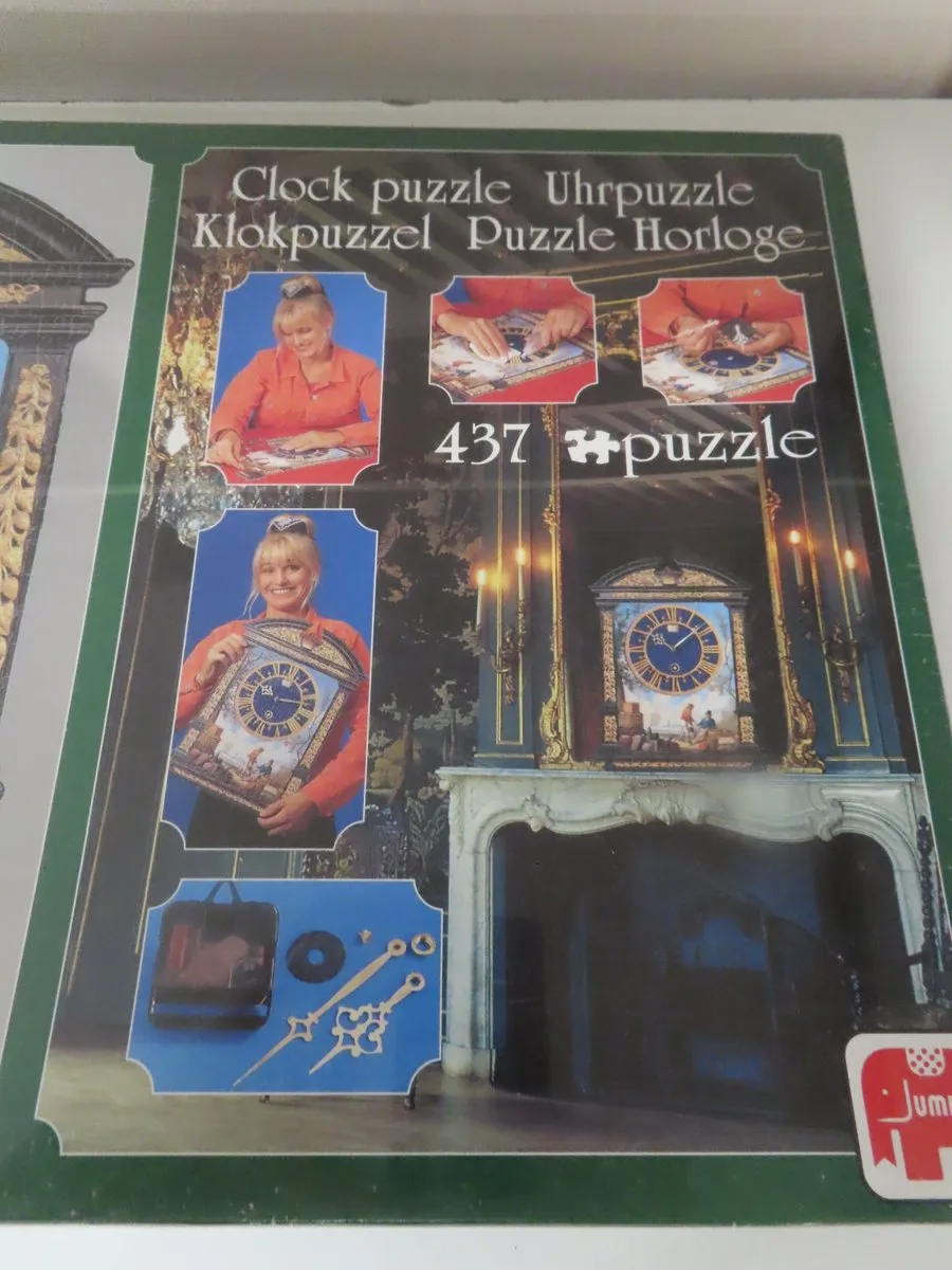 Jumbo Legpuzzel 437 Stuks - Klok Multicolor