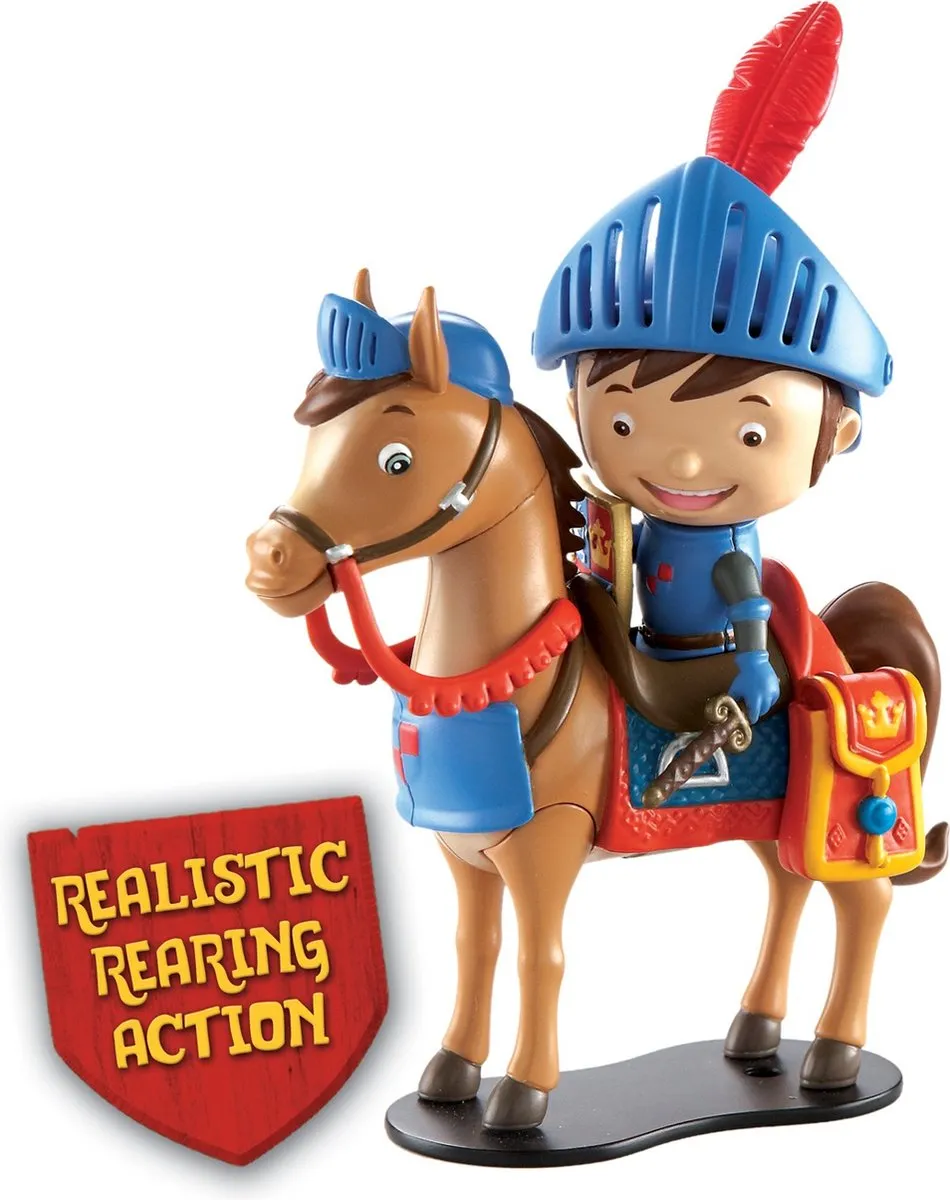 Mattel Mike & Galahad Y8366Y8367 - Blauw/Rood/Geel/Bruin