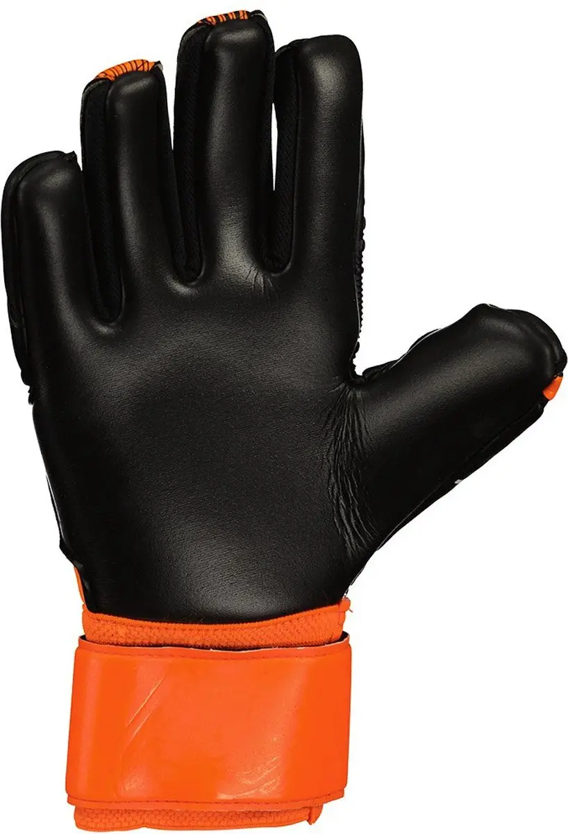 Uhlsport Super Resist+ HN Keepershandschoenen - Maat 4 - Zwart/Oranje