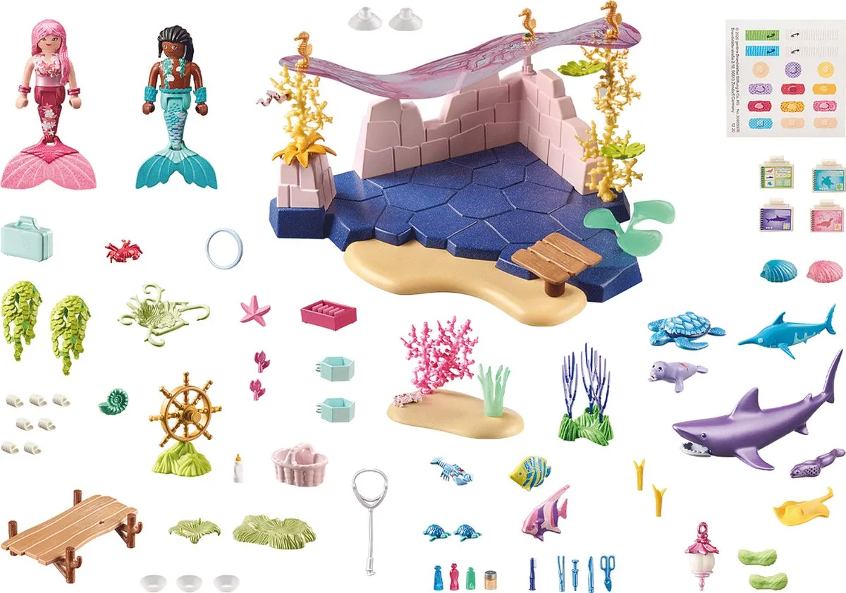 Playmobil Princess Magic Zeemeermin Dierenverzorging 71499 - Multicolor