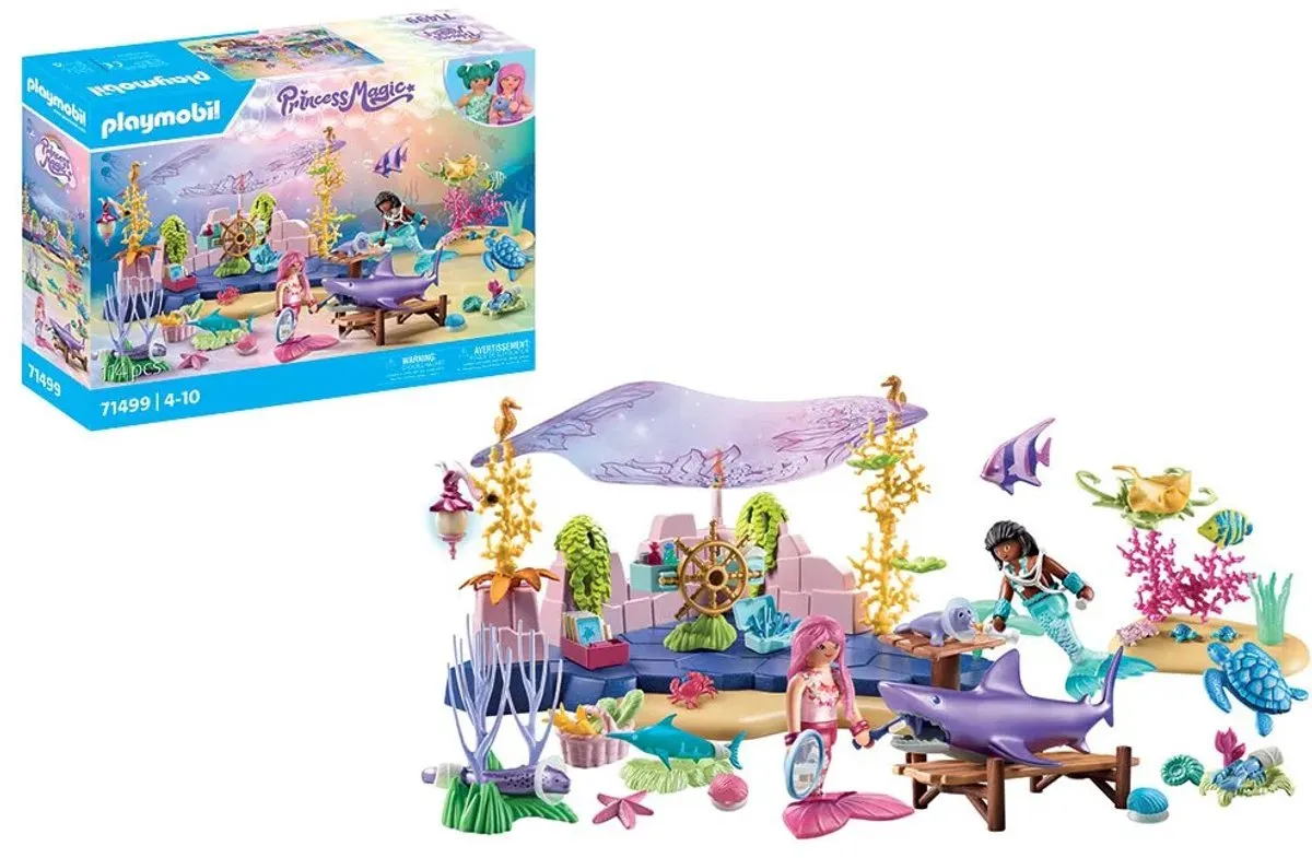 Playmobil Princess Magic Zeemeermin Dierenverzorging 71499 - Multicolor