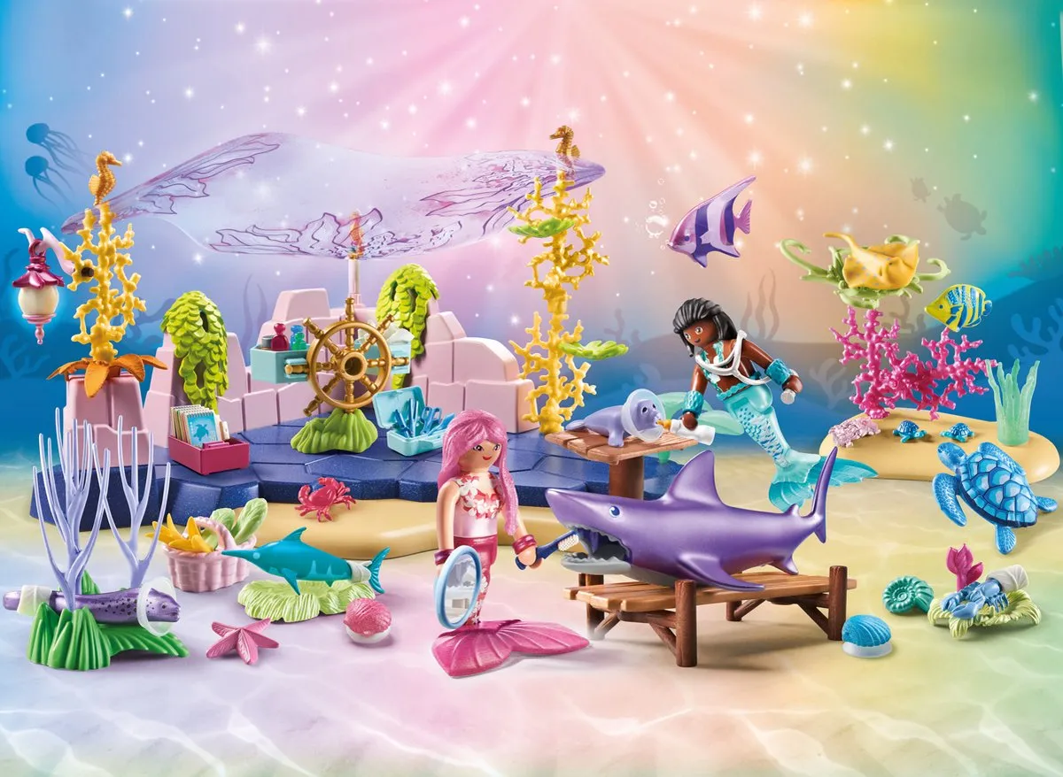 Playmobil Princess Magic Zeemeermin Dierenverzorging 71499 - Multicolor - afbeelding 6 van 6