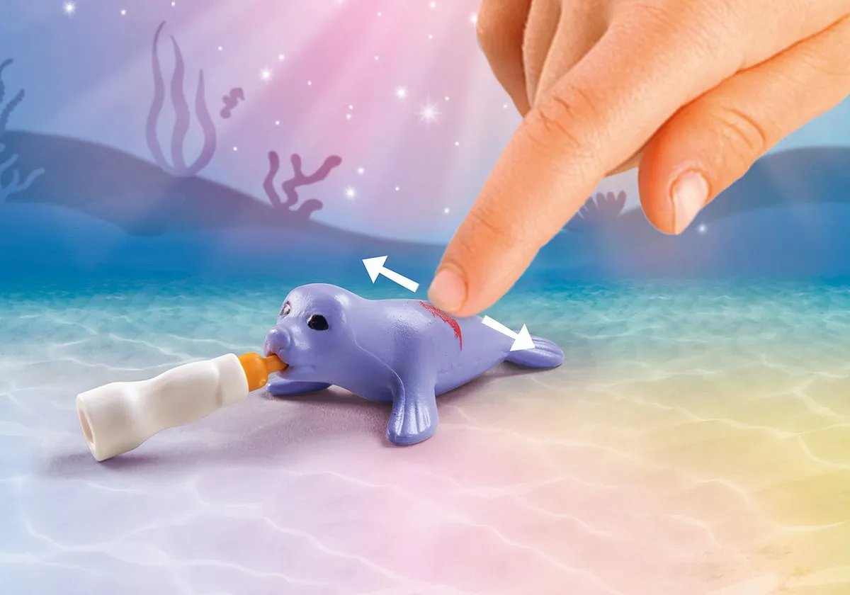 Playmobil Princess Magic Zeemeermin Dierenverzorging 71499 - Multicolor