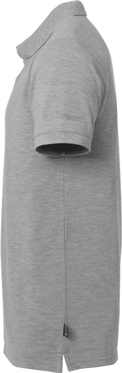 Uhlsport Essential Prime Polo Heren - Donkergrijs/Zwart 3XL
