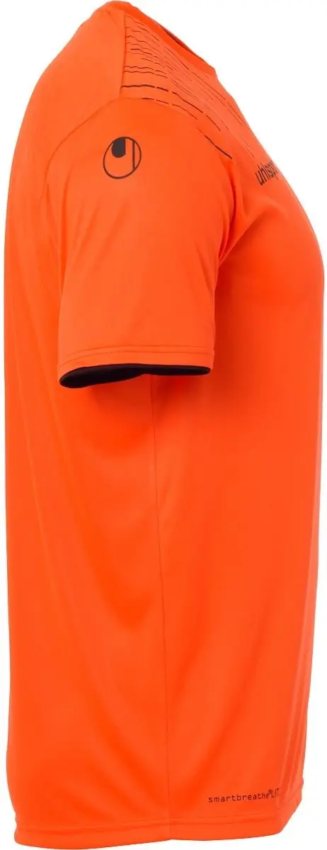 Uhlsport Score 26 Voetbalset Korte Mouw Heren - Fluoro Oranje/Zwart S