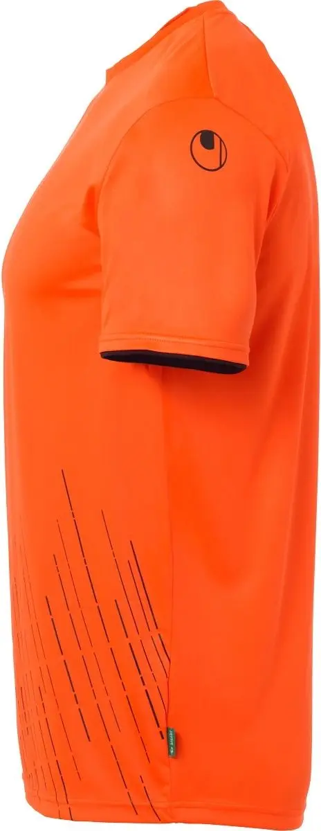 Uhlsport Score 26 Voetbalset Korte Mouw Heren - Fluoro Oranje/Zwart S