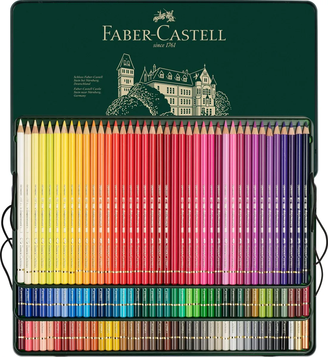 Faber-Castell Polychromos Kleurpotloden 120 Stuks - Assorti