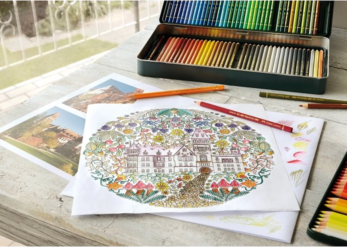 Faber-Castell Polychromos Kleurpotloden 120 Stuks - Assorti