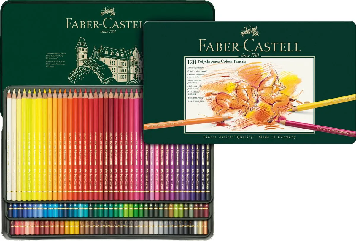 Faber-Castell Polychromos Kleurpotloden 120 Stuks
