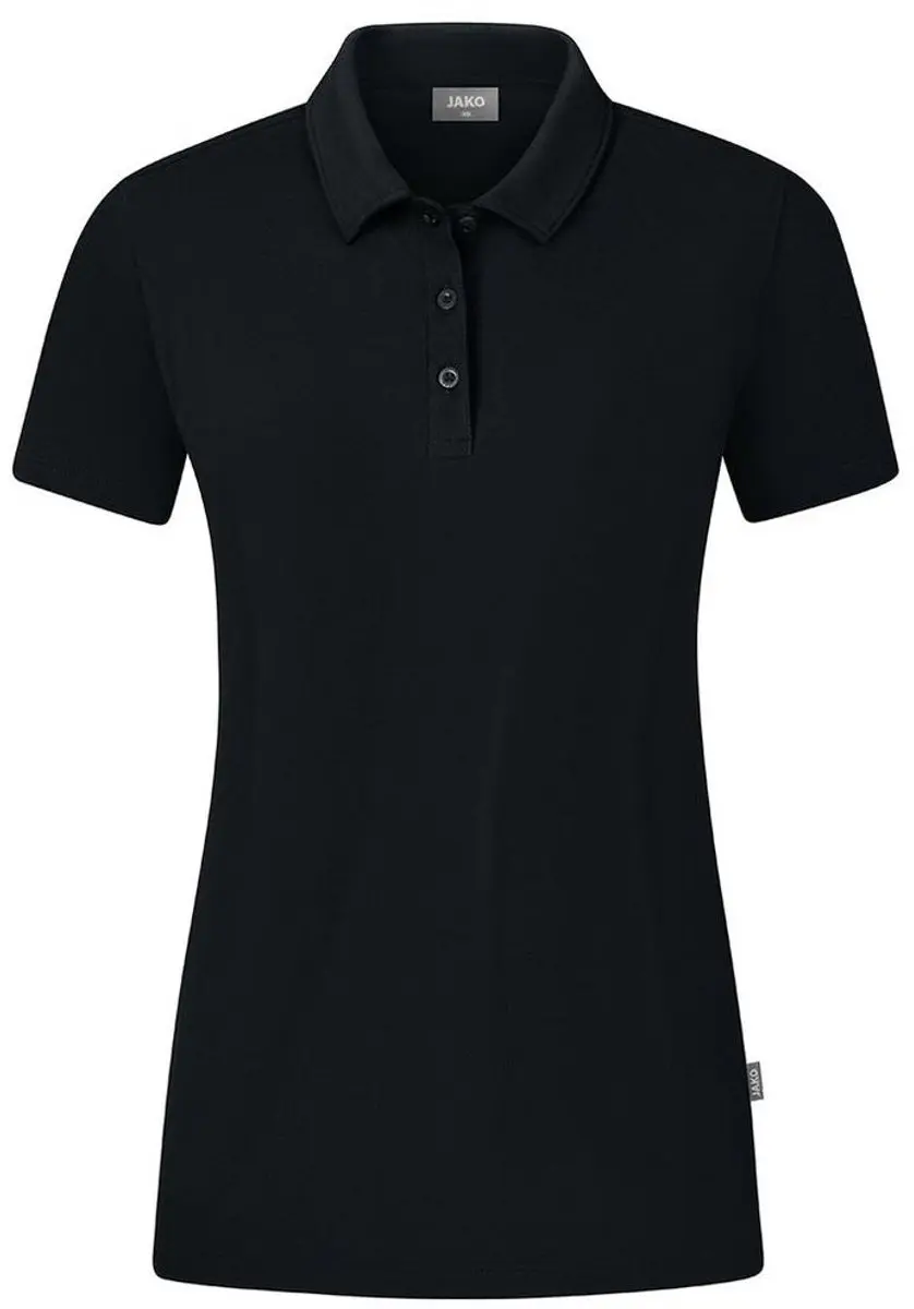 Jako Organic Polo Stretch Dames - Zwart 46
