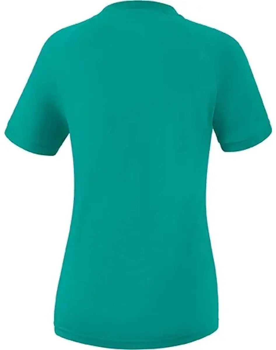 Erima Madrid Dames Shirt Korte Mouw - Turkoois