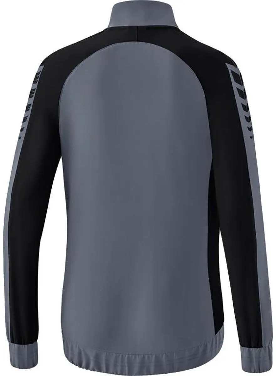 Erima Six Wings Presentatiejack Dames - Zwart/Slate Grey