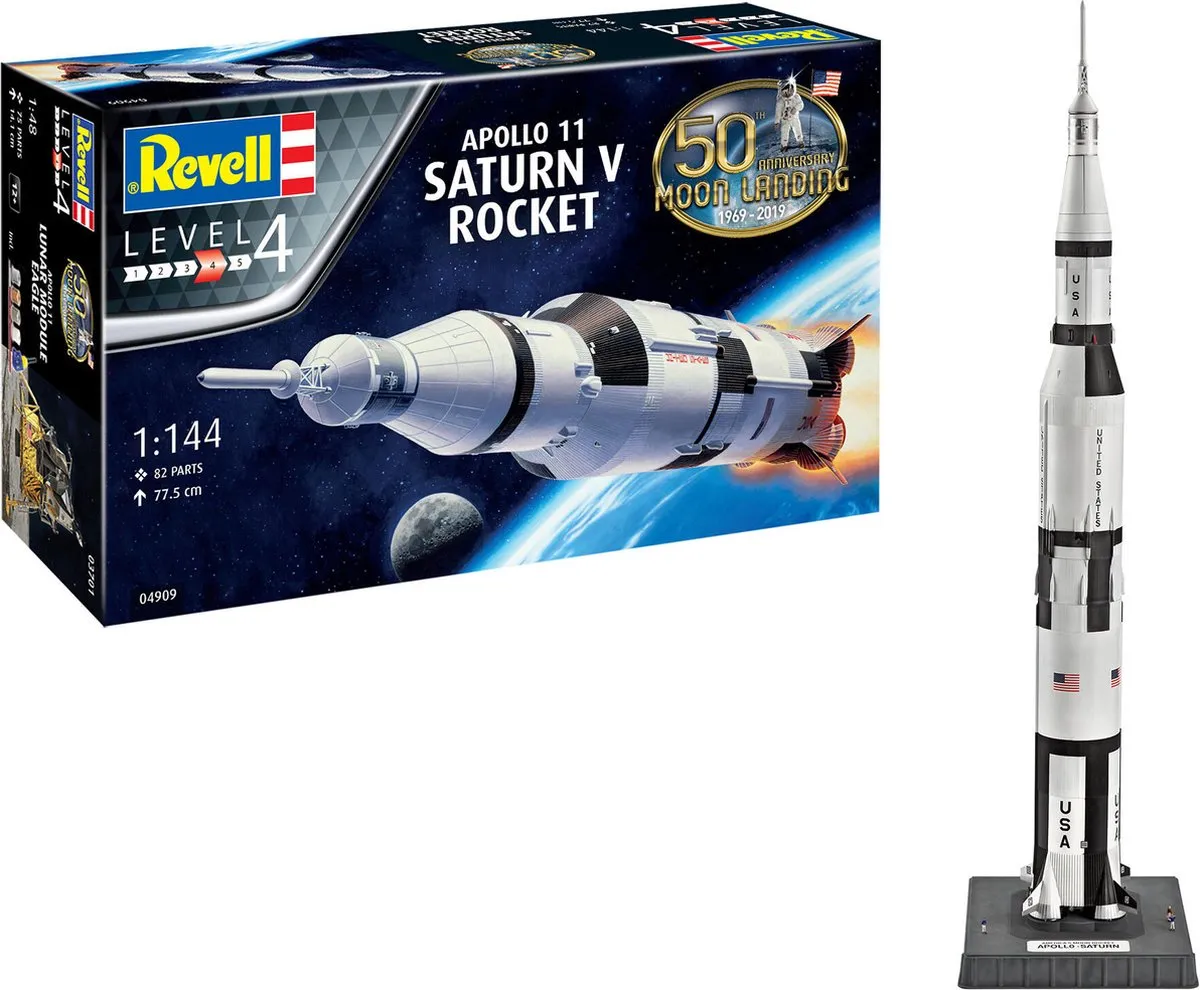 Revell Apollo Saturn V Modelbouwpakket 1:144