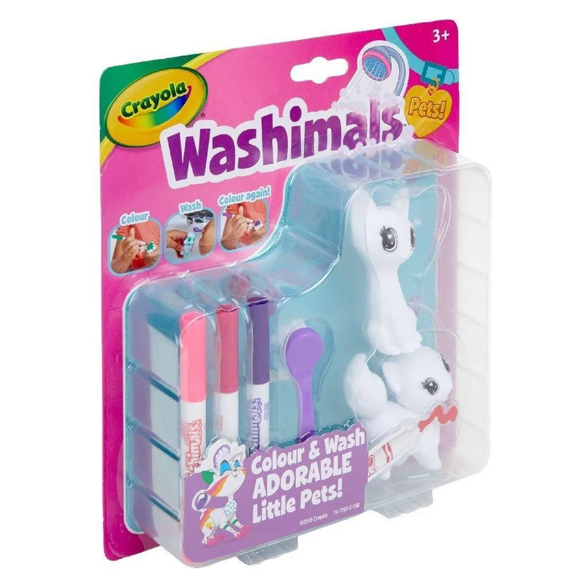 Crayola Washimals Uitbreidingsset Kat