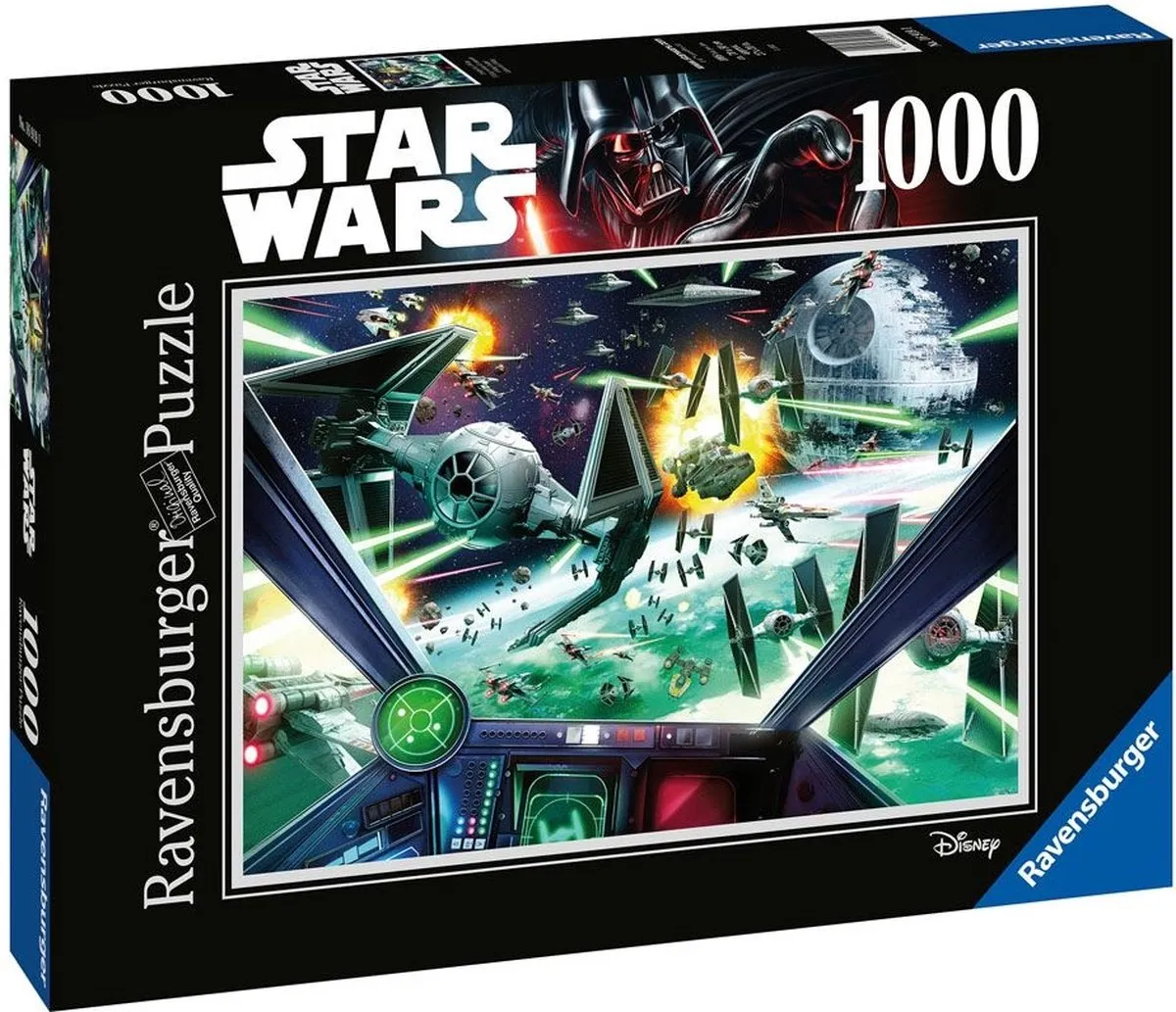 Ravensburger Disney Star Wars X-Wing Cockpit Legpuzzel 1000 Stuks