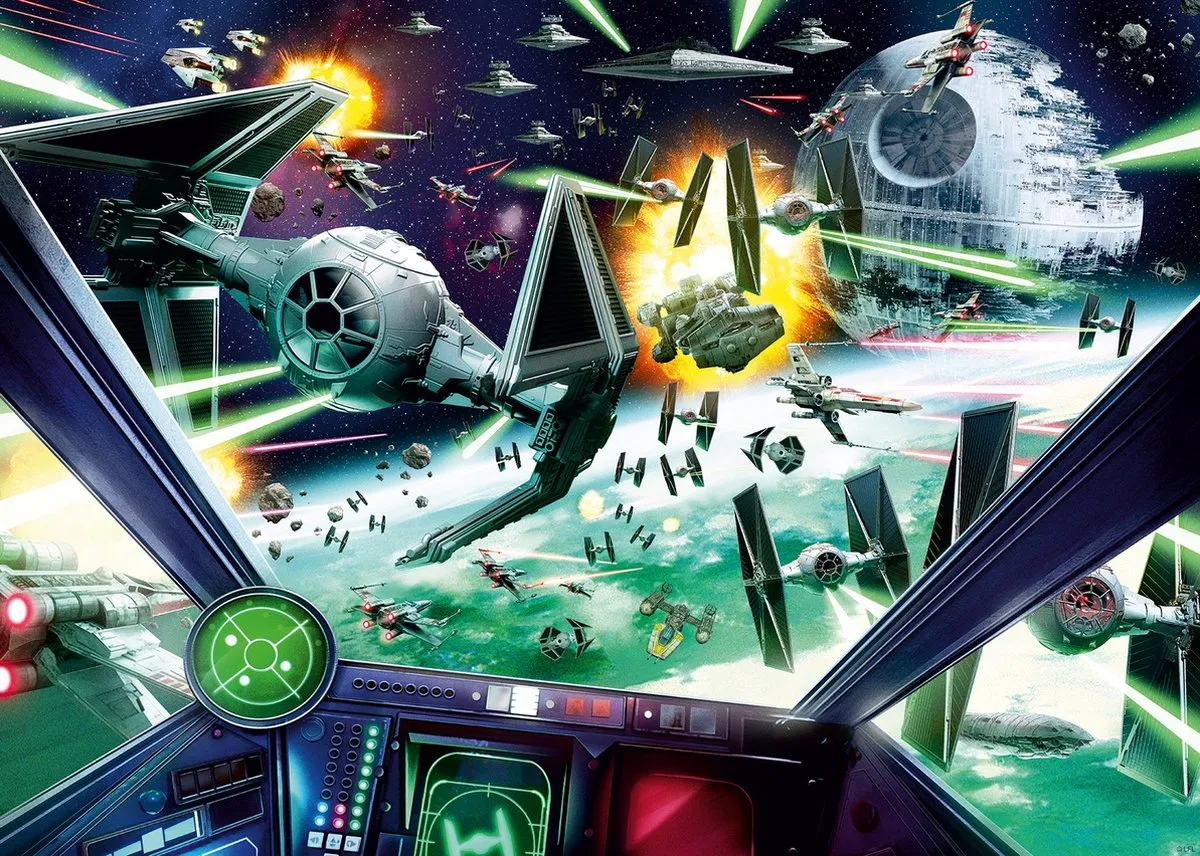 Ravensburger Disney Star Wars X-Wing Cockpit Legpuzzel 1000 Stuks