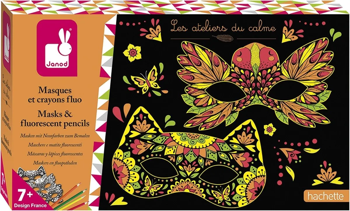 Janod Atelier Maskers Fluor