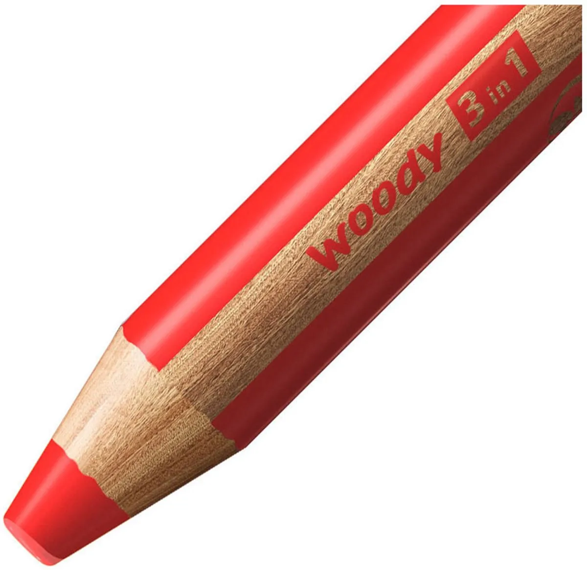 STABILO Woody 3-in-1 Multi Talent Kleurpotloodset 18 Stuks - Assorti - afbeelding 6 van 6