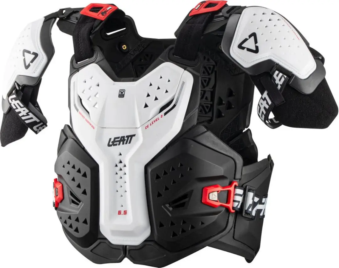 Leatt 6.5 Pro Witte Borstbeschermer XXL