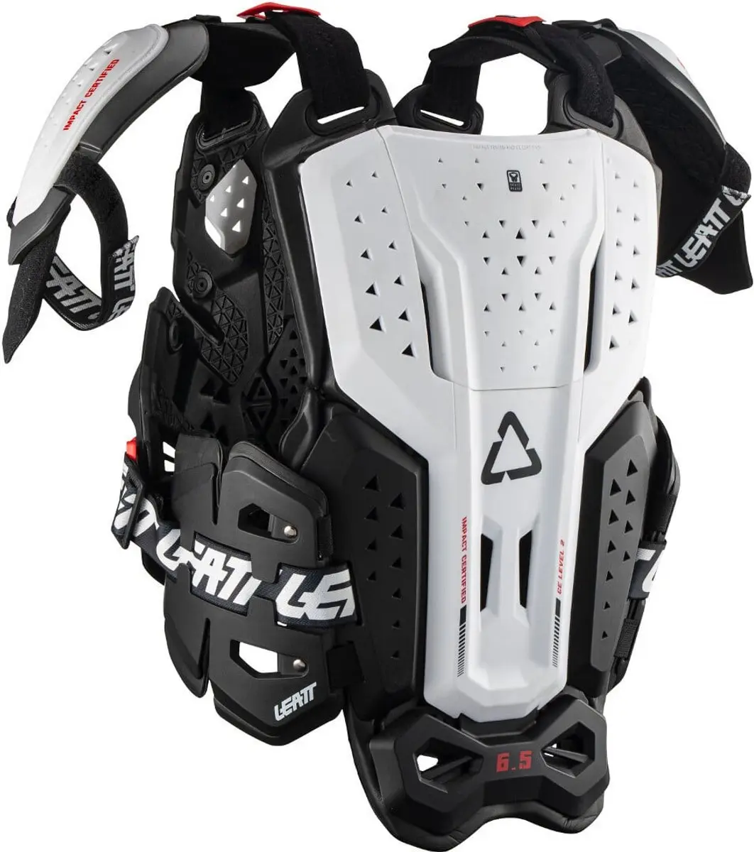 Leatt 6.5 Pro Witte Borstbeschermer XXL