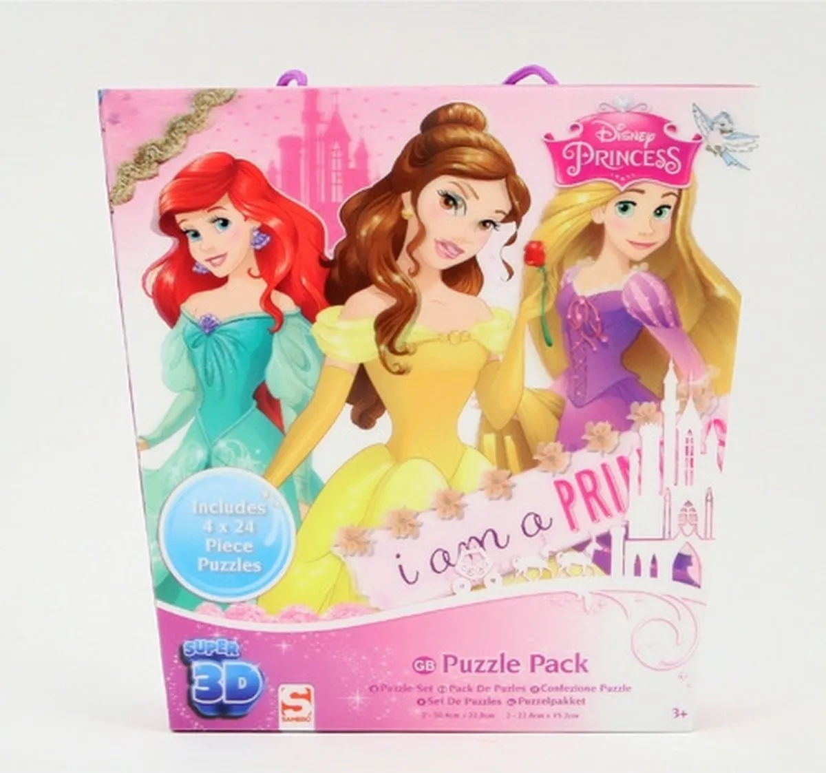 Disney Princess 4-in-1 3D Puzzel