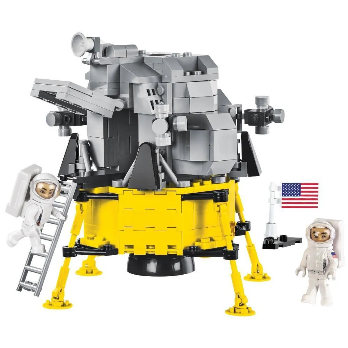 Cobi Apollo 11 21079 Bouwset - Grijs/Geel - afbeelding 2 van 6