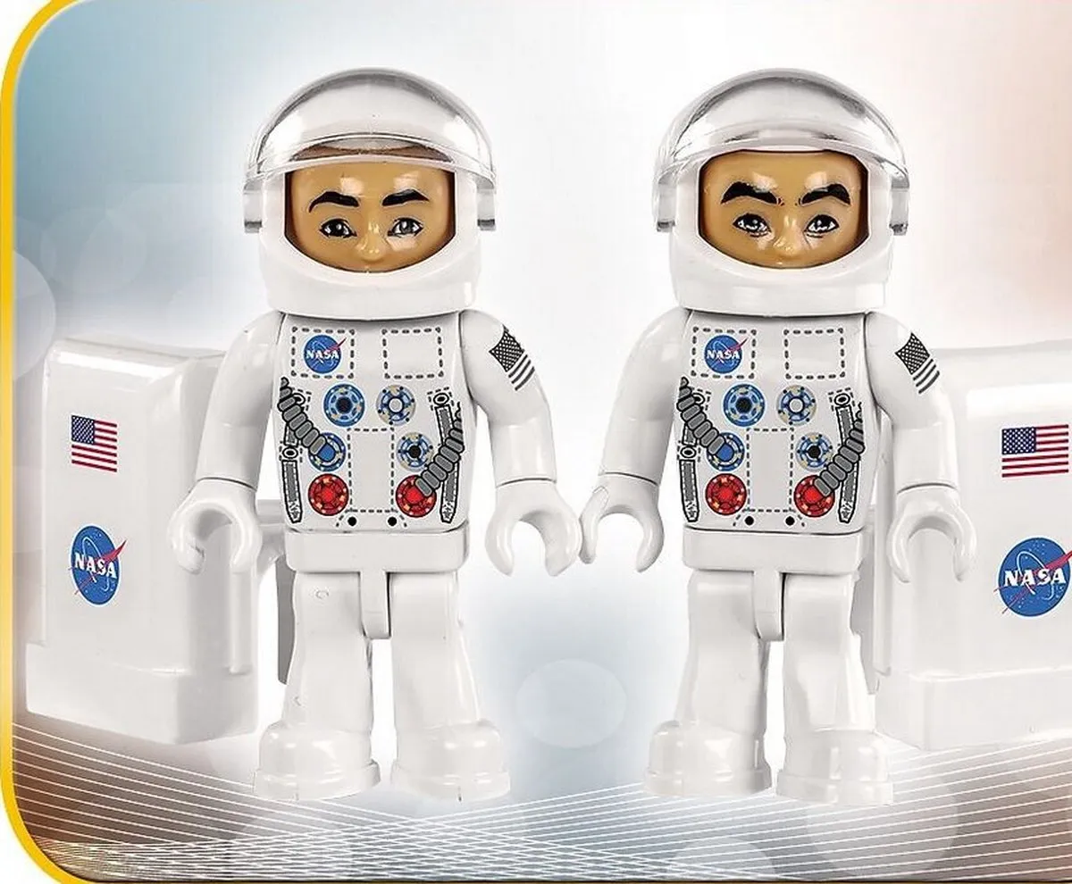 Cobi Apollo 11 21079 Bouwset - Grijs/Geel - afbeelding 5 van 6